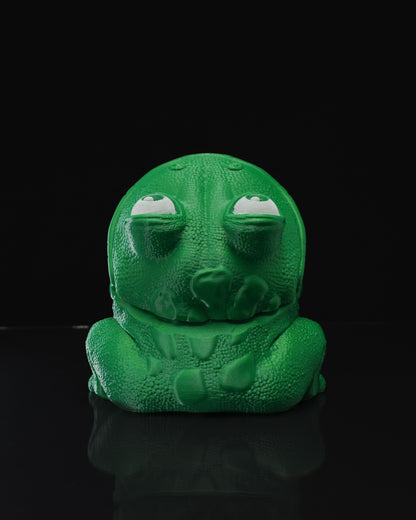 Schmetterling fressender Frosch Bewegliches Spielzeug 16CM