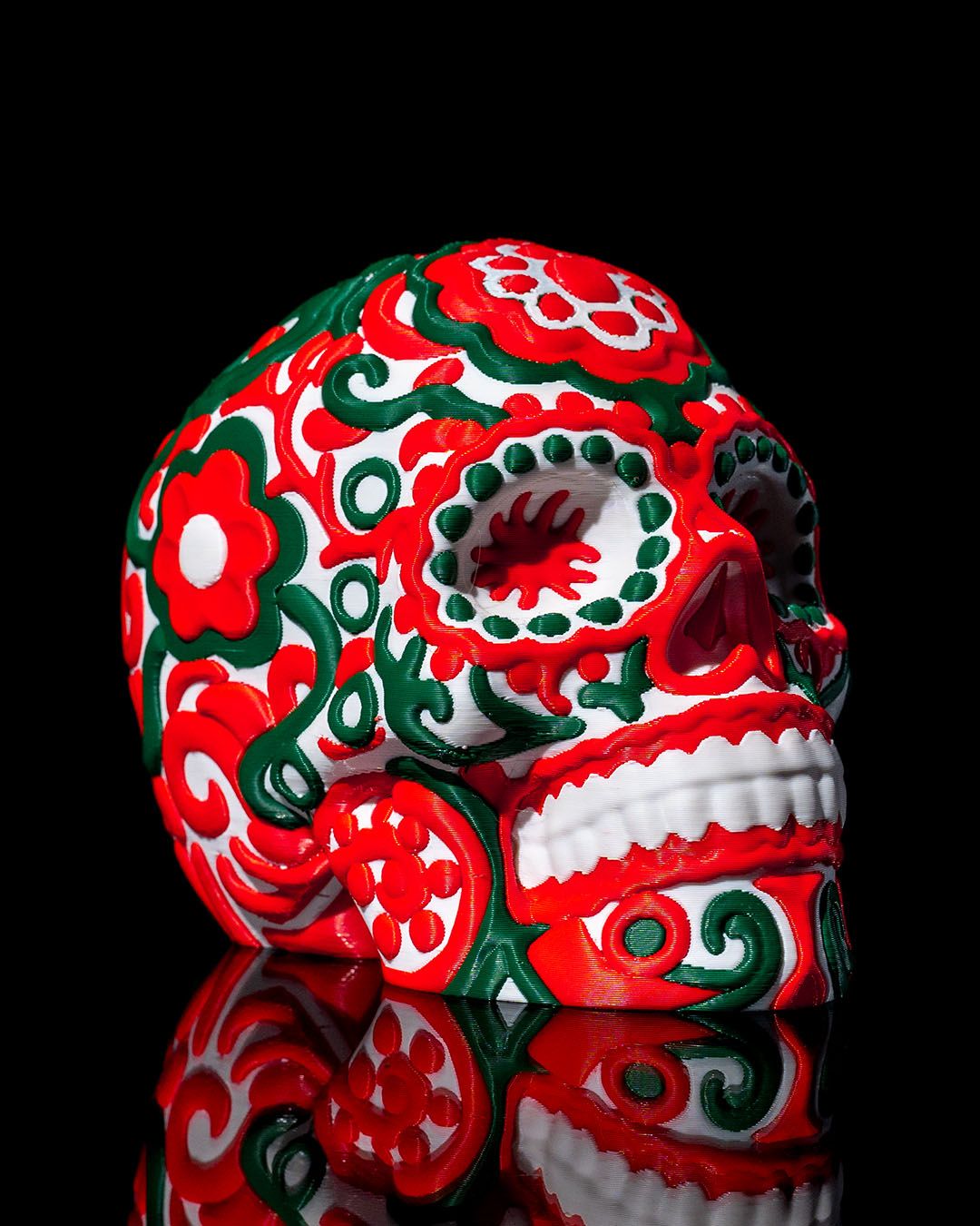 Halloween Totenkopf Dekoartikel für den Schreibtisch Halloween Totenkopf Deko