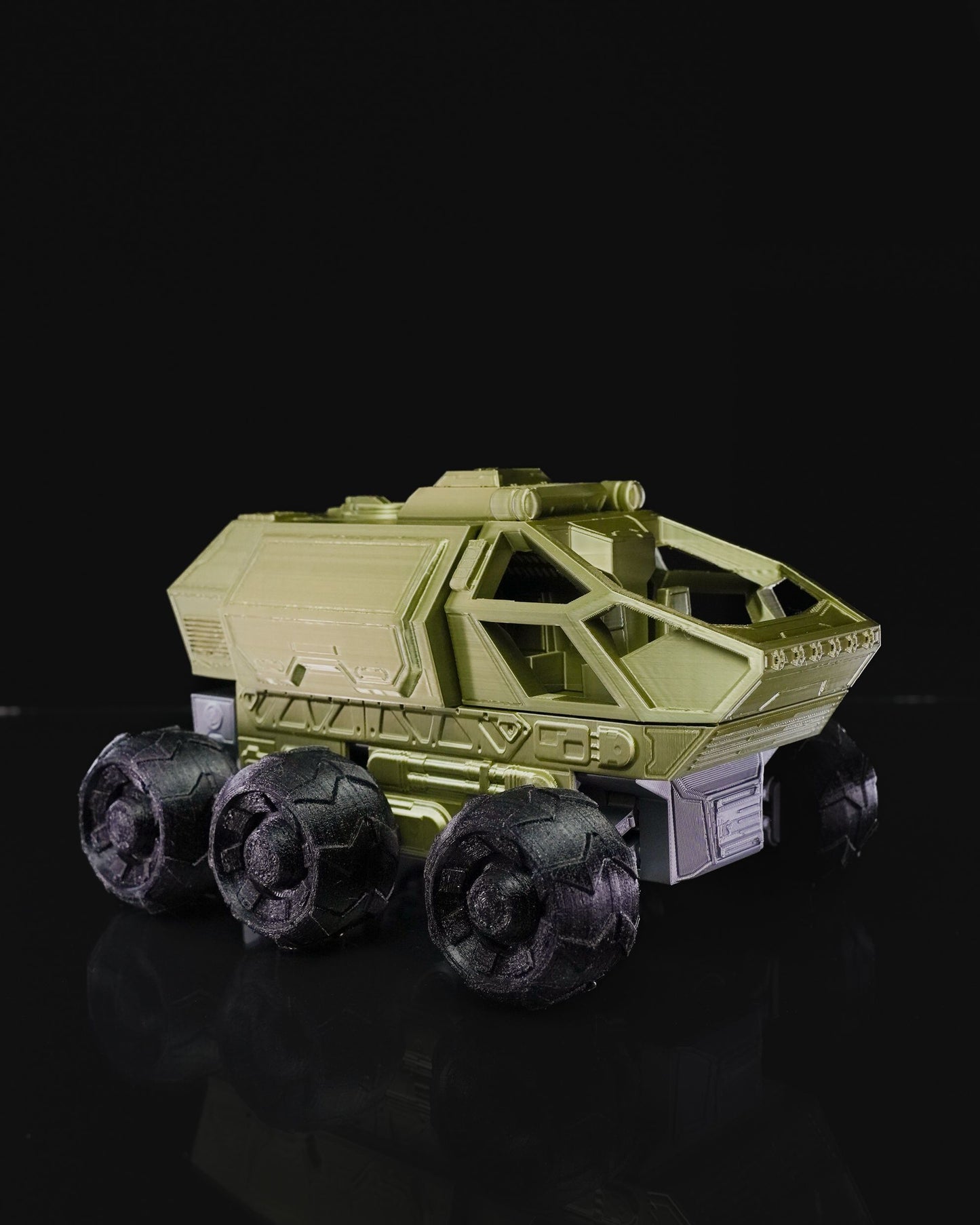 Mondfahrzeug Lunar Rover 4x6 Spielzeug-Weltraumauto Groß 20CM