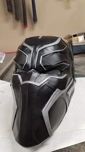 Halloween Black Panther Maske Cosplay Marvel Maske Marvel Black Panther Maske