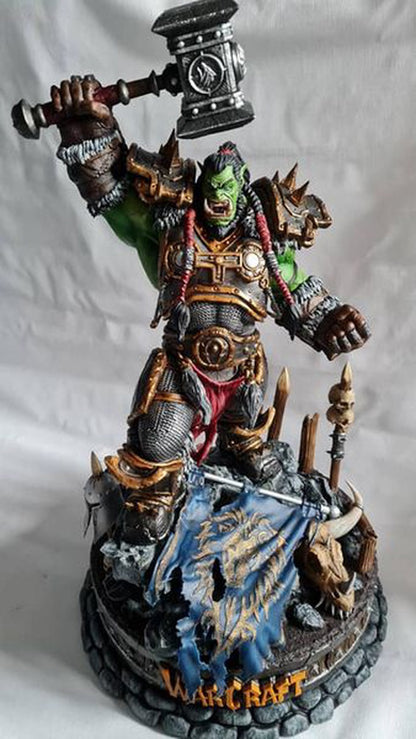 World Of Warcraft Thrall Figur WOW Thrall Kriegshäuptling Objekt 25CM Groß