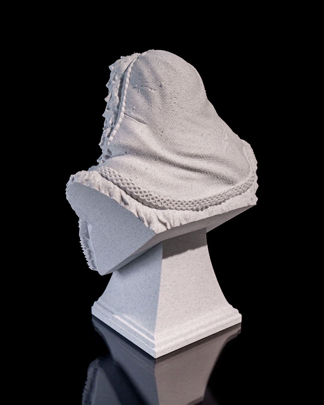 Weihnachten Skandinavische Weihnachtsmann-Büste 15CM