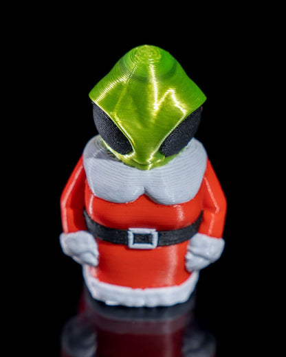 Alien Weihnachtsmann Weihnachtsschmuck Weihnachts-Weihnachtsmann Christbaumschmuck 18CM