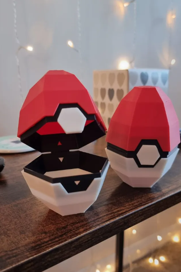 Pokémon Oster Pokéball Zuckerdose Osterei Pokéball Aufbewahrungsbox 18CM
