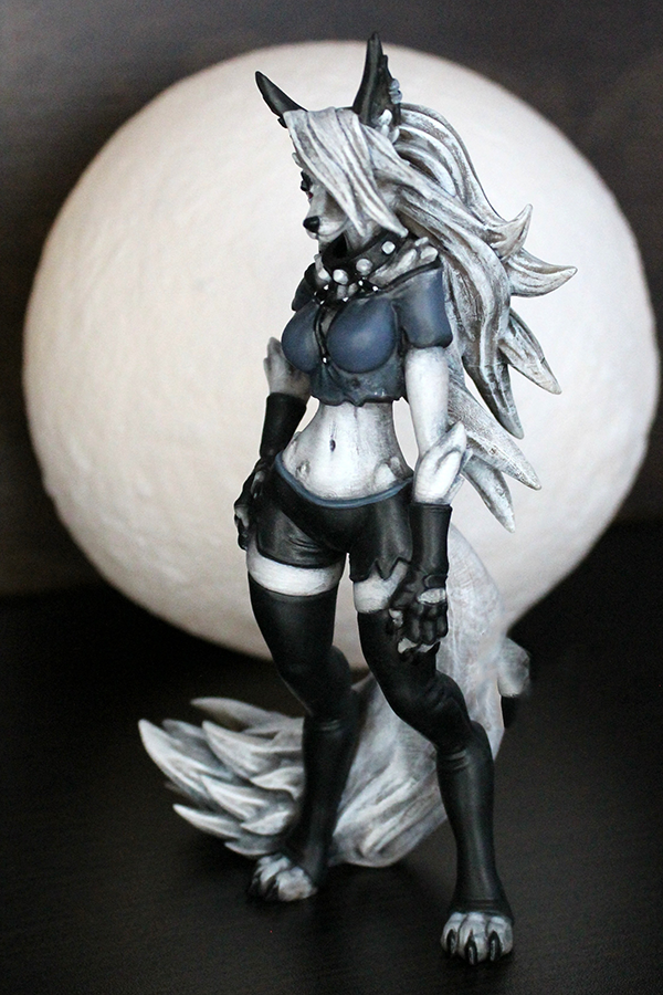 Helluva Boss Loona Figur Hazbin Hotel Loona Figur 25CM Groß