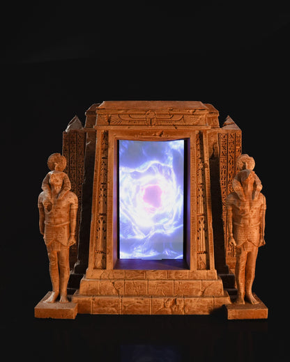 Ägyptischer Pharao Portal Abdeckung Desktop Telefonhalter