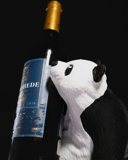 Moderne dekorative Panda-Wein-Flaschenhalter, Ölflaschenhalter, Weinregal