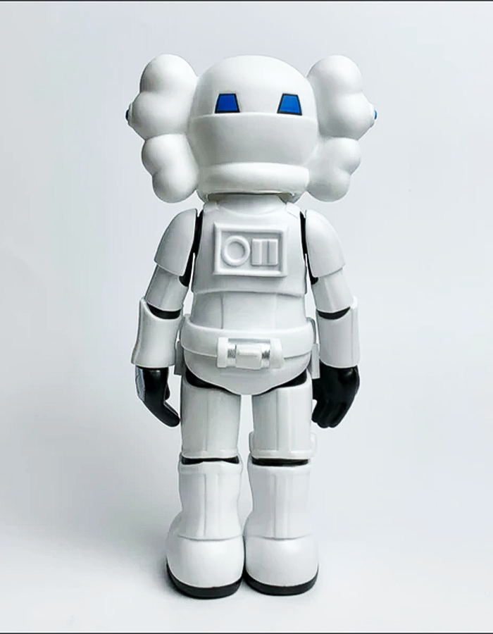 Kaws Stormtrooper Figur Kaws Bemalte Figur Kaws Star Wars Figur Groß 20CM