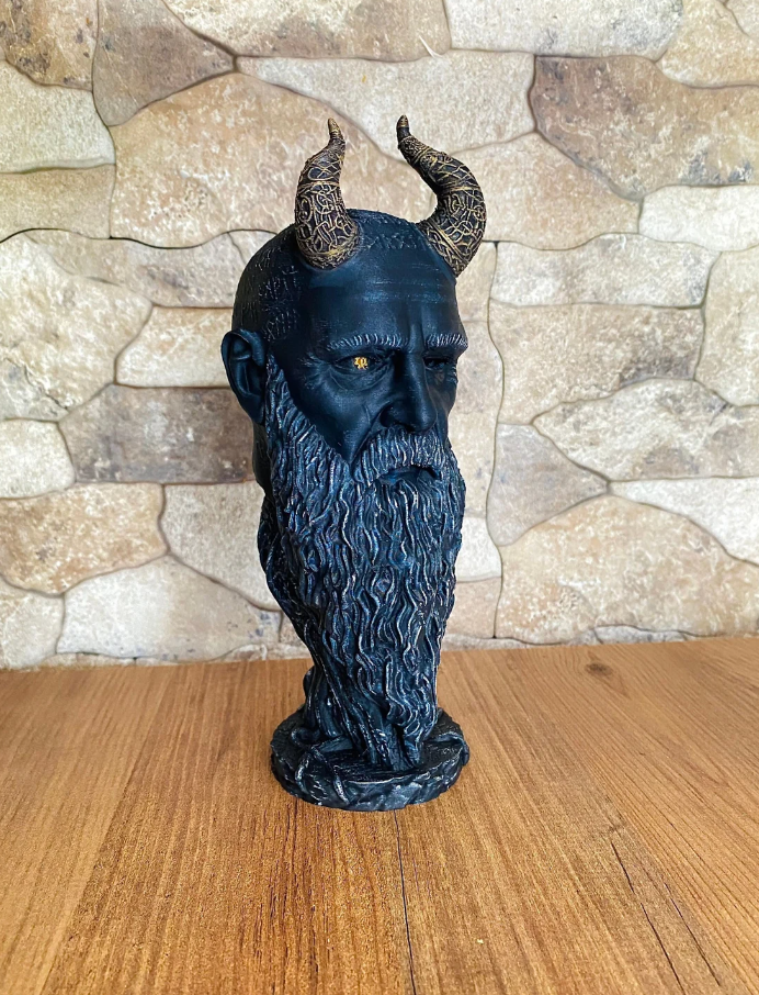 God of War Alter Kratos Büste God of War Kratos Objekt Großformat 40CM