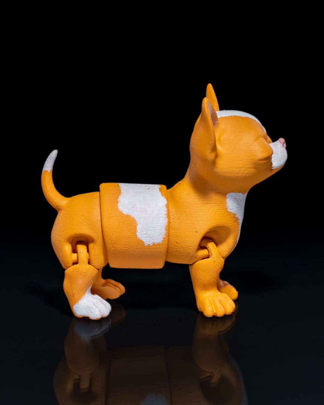 Richard Chihuahua Hund Bewegliches Spielzeug 15CM