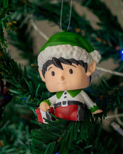 Elfen-Weihnachtsbaumschmuck Weihnachts-Elf-Christbaumschmuck 18CM