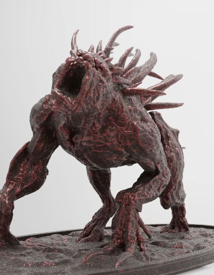 The Witcher Alghoul Bemalte Figur Groß 20CM