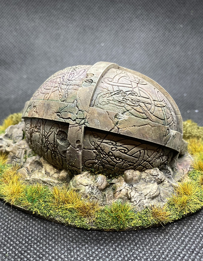 Figur Ritter des gefallenen Roms, Skandinavischer Deko-Artikel, Groß, 20 cm