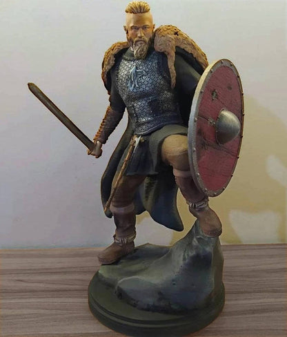 Wikinger Ragnar Lothbrok Figur Wikinger Ragnar Objekt 25CM Groß