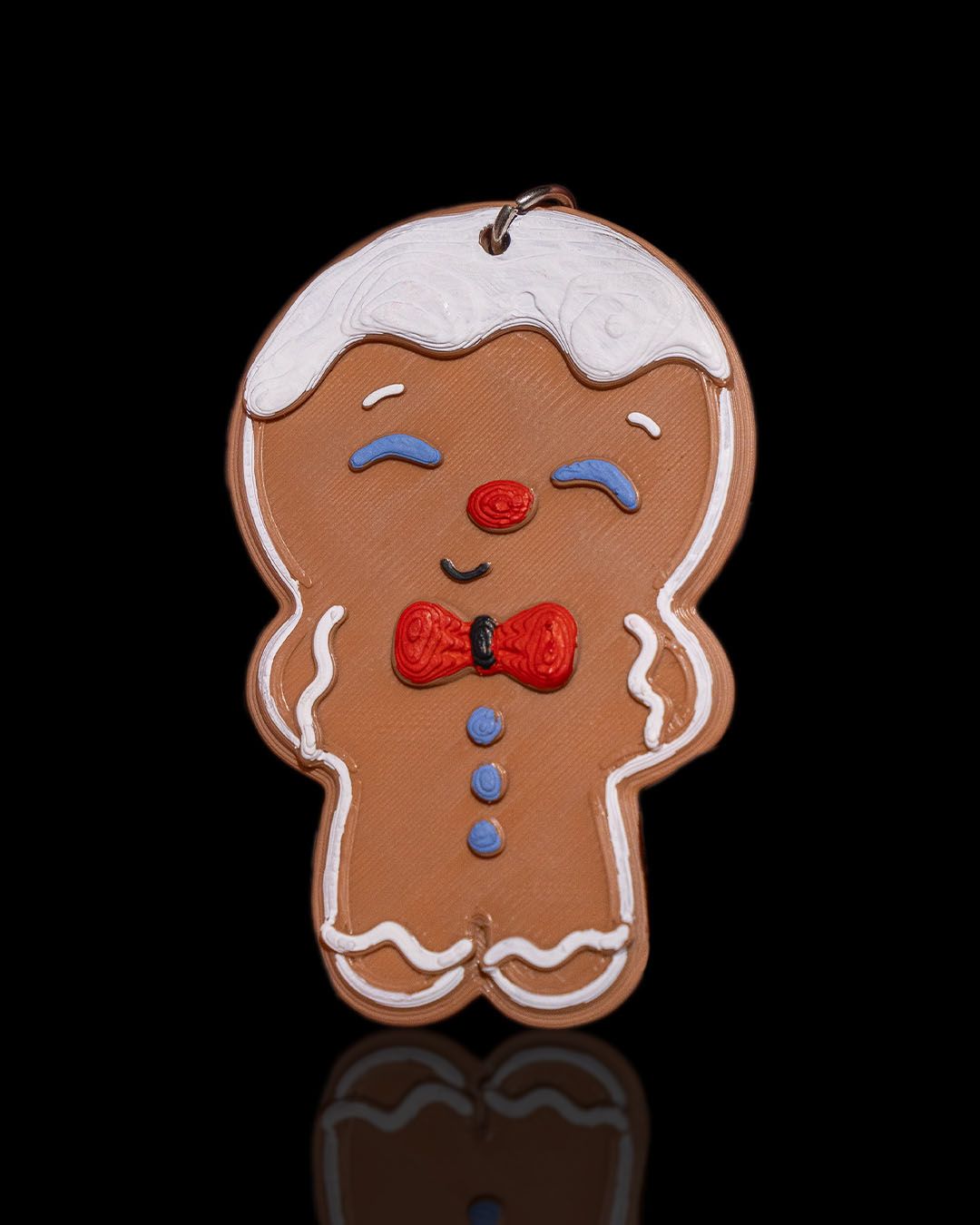 Lebkuchen Weihnachtsdeko Lebkuchen Schlüsselanhänger 7CM