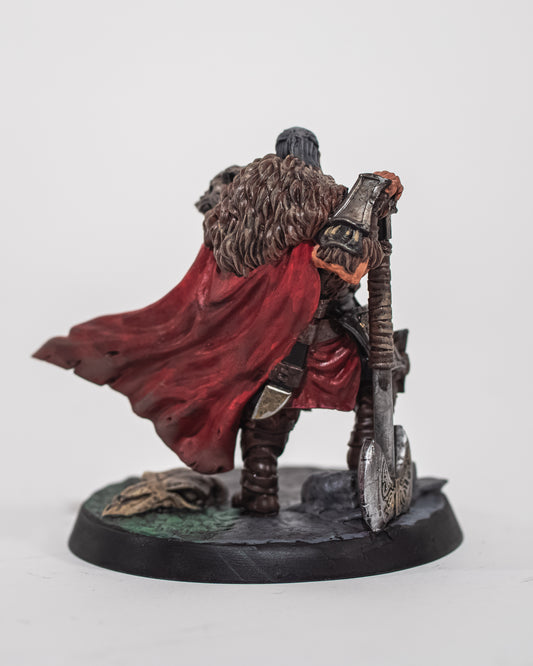Armies of Gielinor Barbarian Chieftain Boyalı Figür Barbar Reisi Figür Büyük Boy