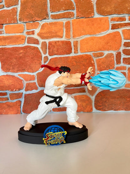 Street Fighter Ryu Figur Ryu Hadouken Objekt 25CM Groß