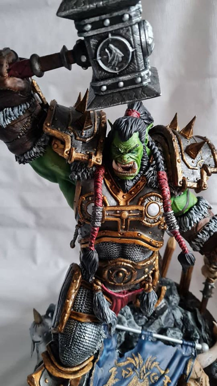 World Of Warcraft Thrall Figur WOW Thrall Kriegshäuptling Objekt 25CM Groß