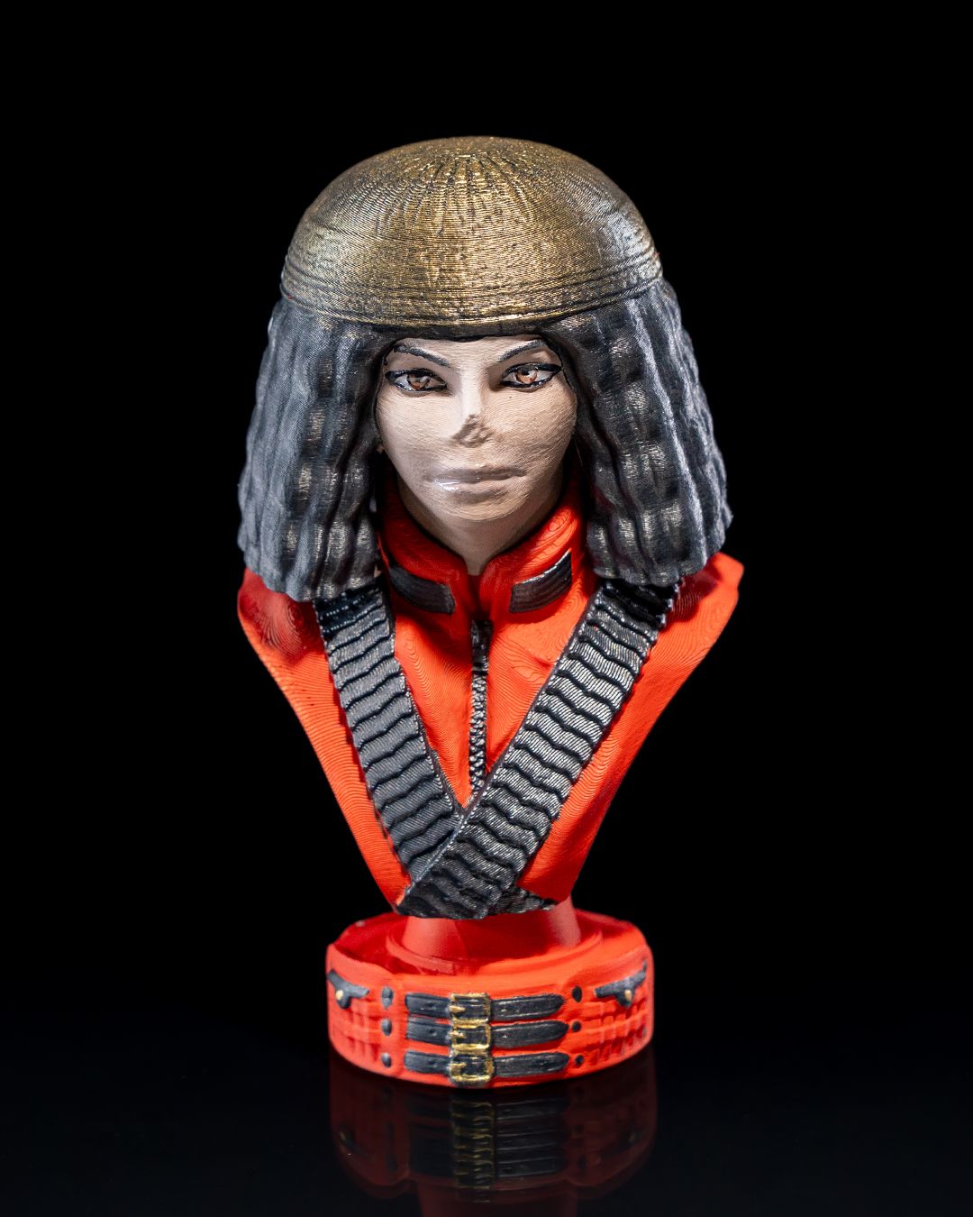 Michael Jackson Büste, bemalt, 15 CM