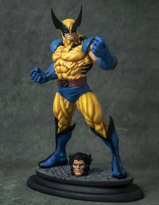 Marvel Wolverine Bemalte Figur Wolverine Logan Figur Groß 25CM