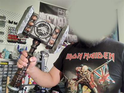 Doomhammer Warcraft Hammer WOW Doomhammer Warcraft Orgrim Doomhammer 25CM Büste