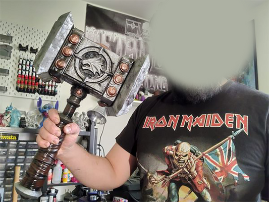 Doomhammer Warcraft Hammer WOW Doomhammer Warcraft Orgrim Doomhammer 25CM Büste