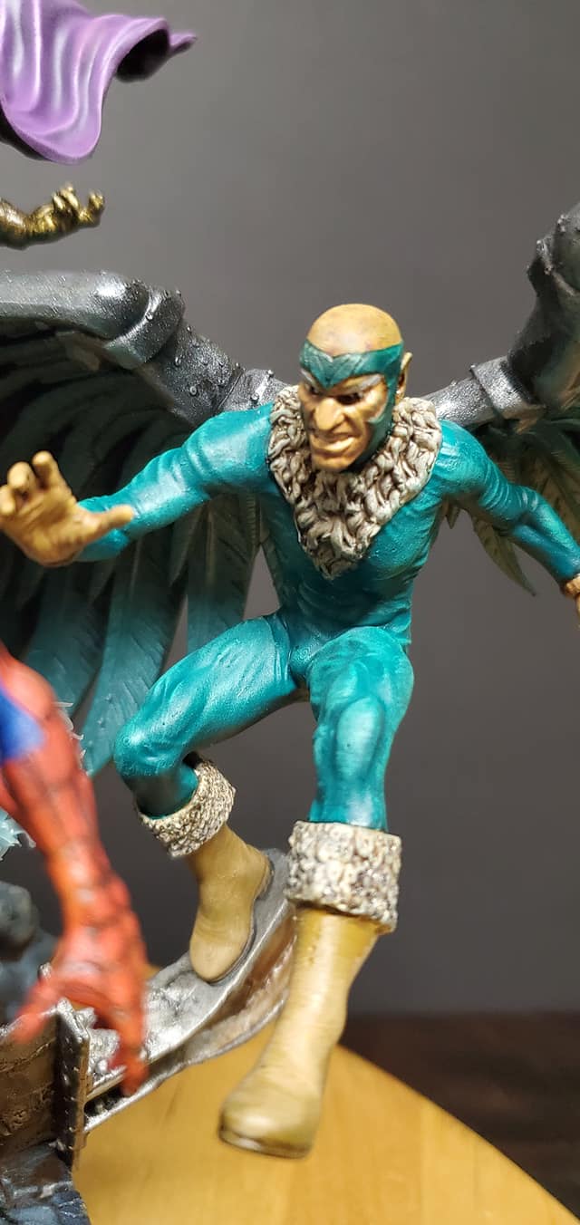 Marvel Sinister Six Figur Spiderman Figur Böse Sechs Figur Groß 30CM