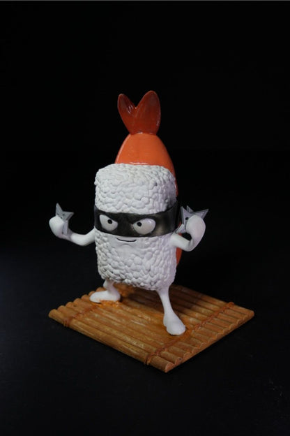 Japanischer Ninja-Sushi-Charakter Tunatello Makilangelo Desktop-Deko-Figur