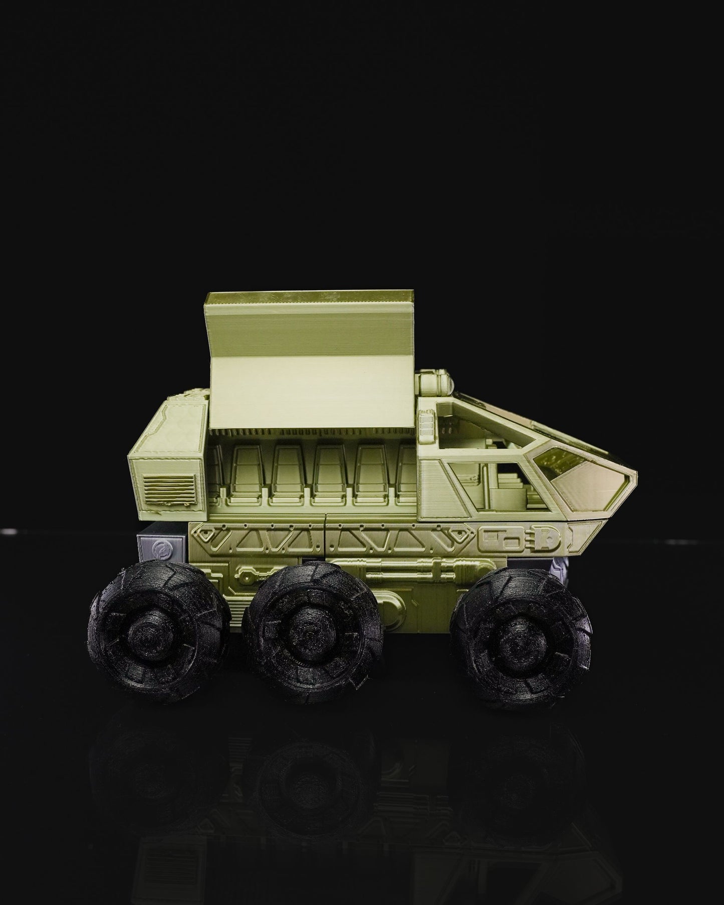 Mondfahrzeug Lunar Rover 4x6 Spielzeug-Weltraumauto Groß 20CM