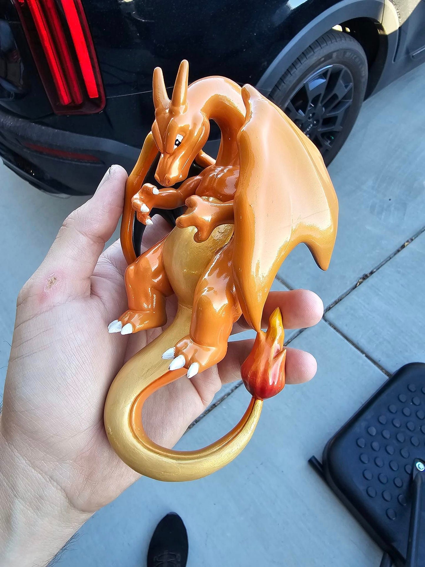 Pokémon Glurak Figur Pokémon Laboratorium Glurak Objekt Groß