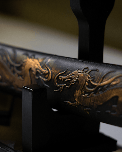 Japanisches Katana Spielzeugschwert Katana Samurai Schwertfigur mit Ständer