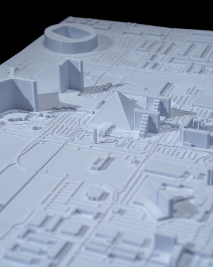 Las Vegas 3D Stadtbild Dekorative Minimalistische Wandtafel Las Vegas