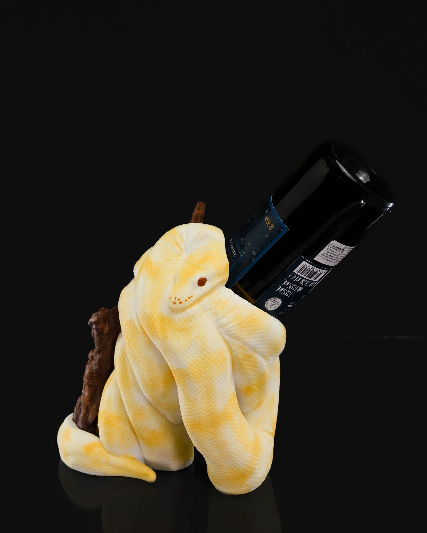 Dekorative Python-Schlangen-Weinflasche Halter Python-Weinregal