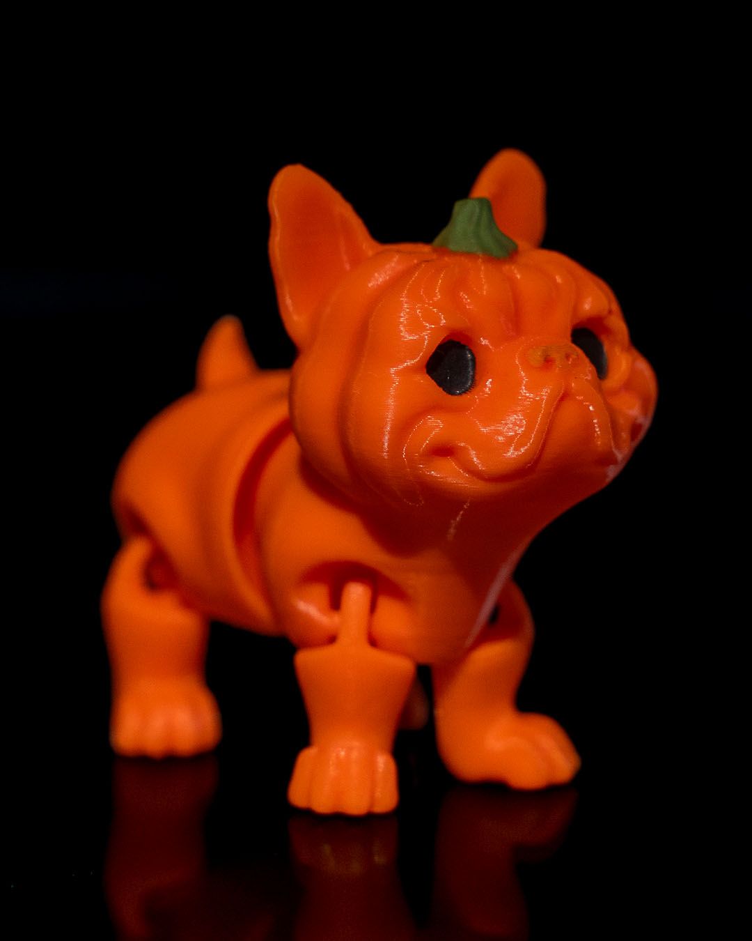 Halloween Kürbis Hund Animationsspielzeug 13 CM