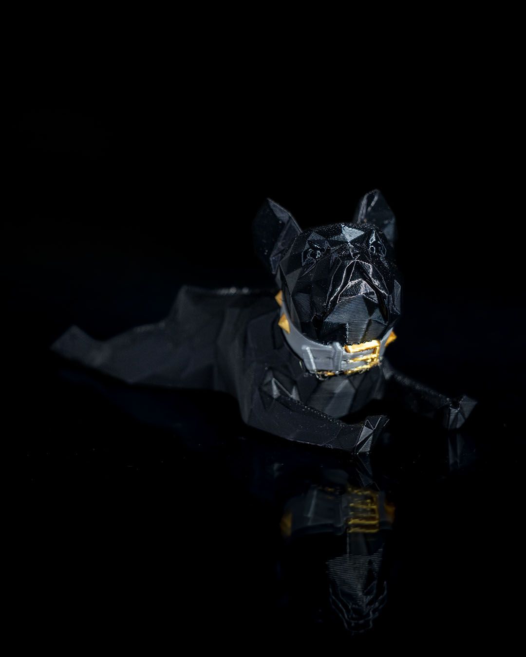 Dennis Tasmalı Französische Bulldogge Dekoration 14CM