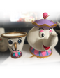 Disney Die Schöne und das Biest Mrs Potts und Chip Bemalte Figur Die Schöne und das Biest Mrs Potts
