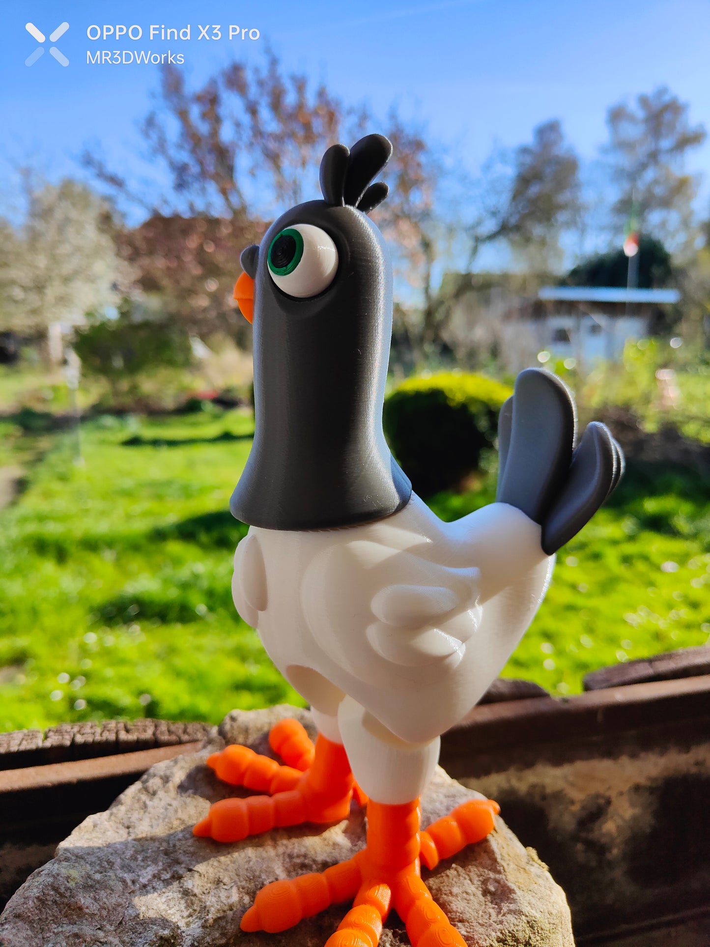 Valian Heldentaube Spielzeugvogel Schreibtischdeko Figur Groß