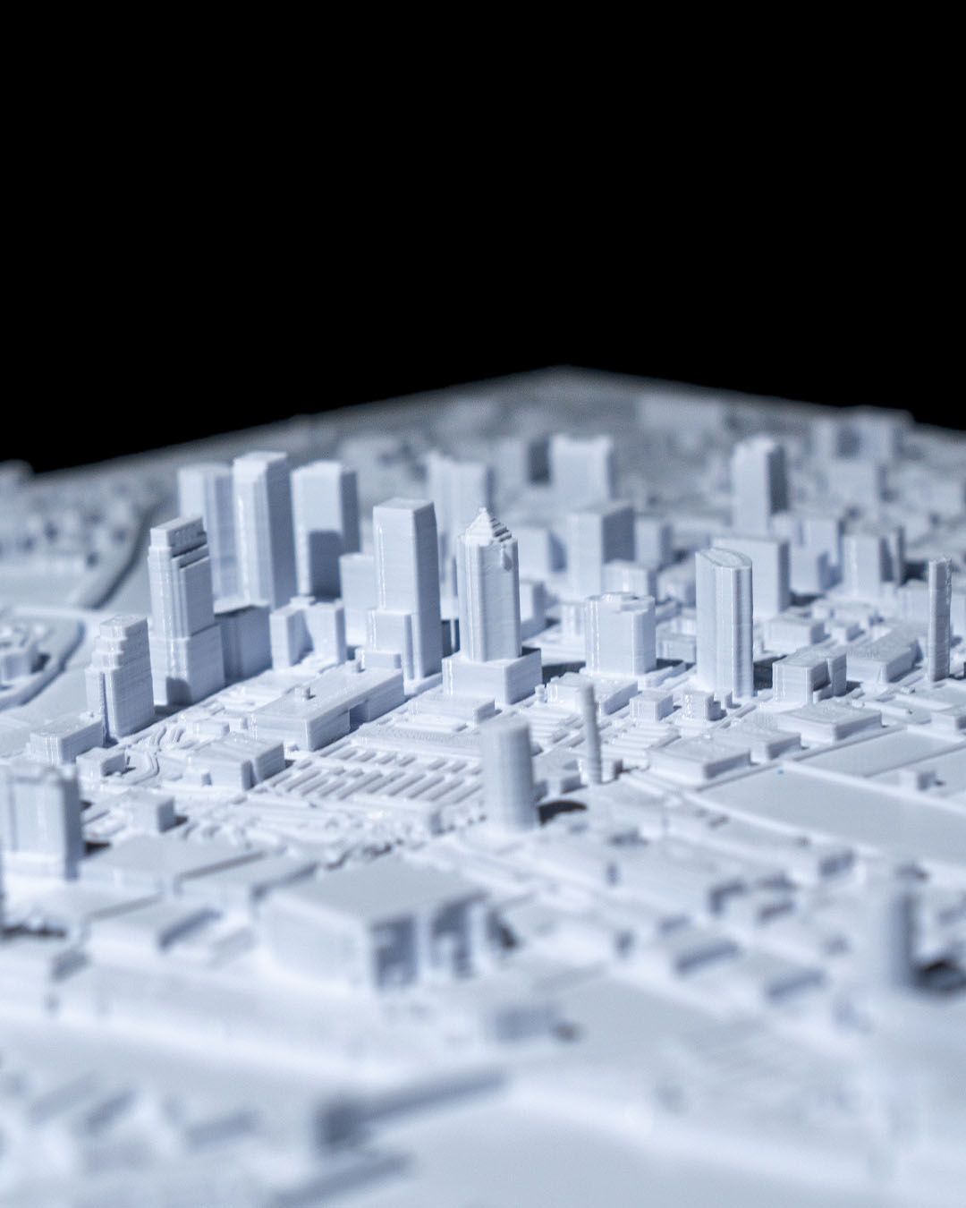 Tampa 3D Stadt-Skyline Dekorative Minimalistische Wandkunst Tampa Gemälde
