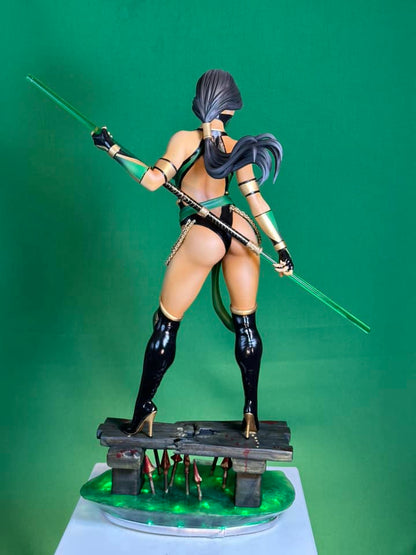 Mortal Kombat Jade Figur Mortal Kombat Jade Objekt Groß 25CM
