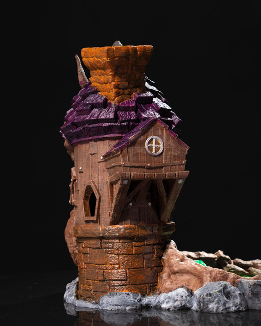 Harry Potter Wizarding Tree Dice Tower Tabletop Decorative Object