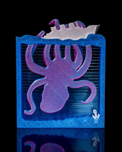 Titanic Schiffswrack Kraken Dekoration 16CM