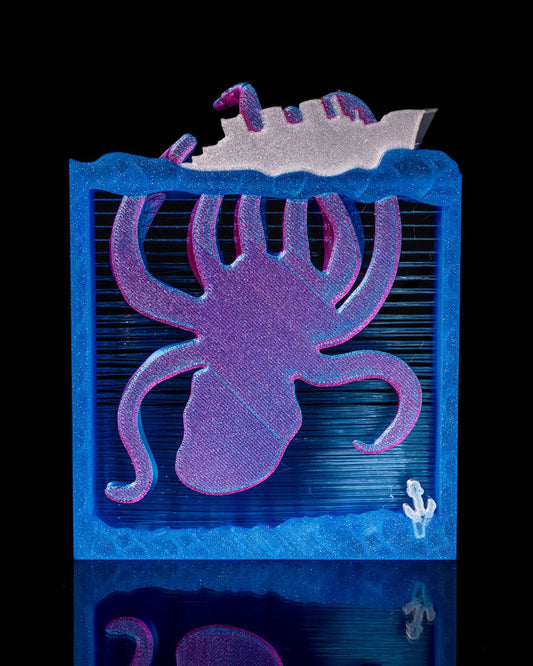 Titanic Shipwreck Kraken Sized Decorative Object 16CM