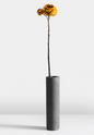 Beton Industrielle Zylindervase Groß 25 CM Hartplastik Dekobeton