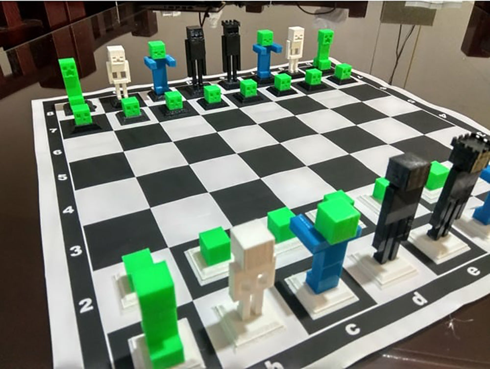 Minecraft Schachfiguren Minecraft Figuren