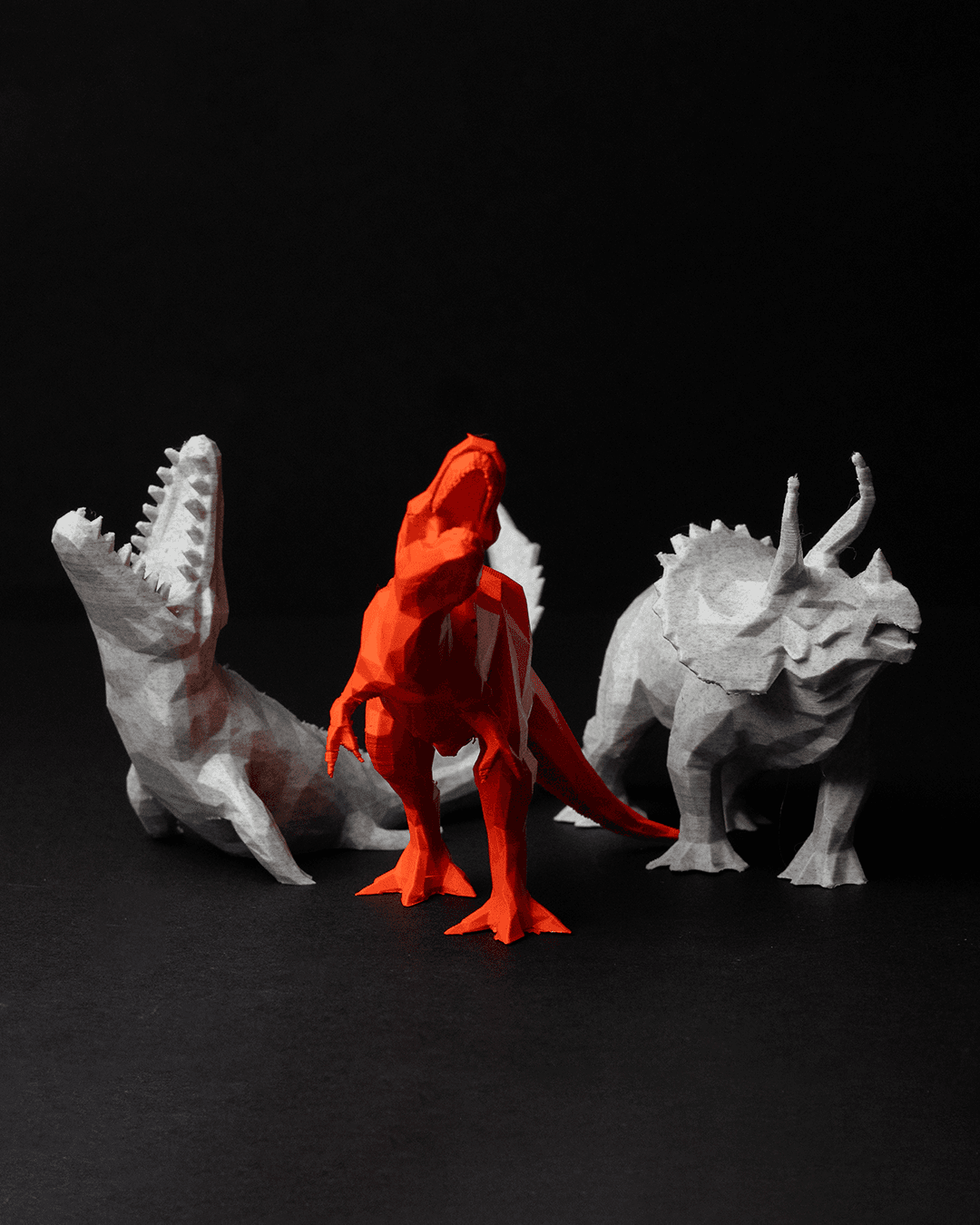 Jurassic Park Dinosaurier-Spielzeugset Dinosaurier-Tier-Set 3-teilig 13 cm