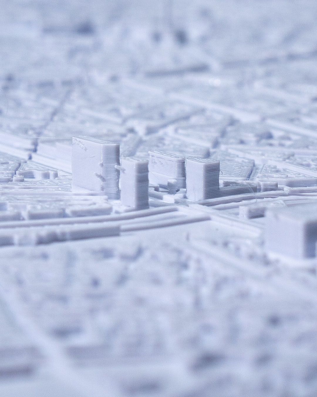 Toulouse 3D Skyline Dekorative Minimalistische Wandtafel Frankreich Toul