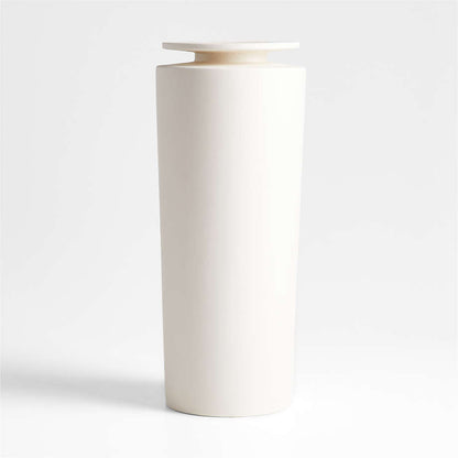 Bianco Skandinavische Vasen Set Groß 25 CM Hartplastik 3er Dekorativ Skandinavisch