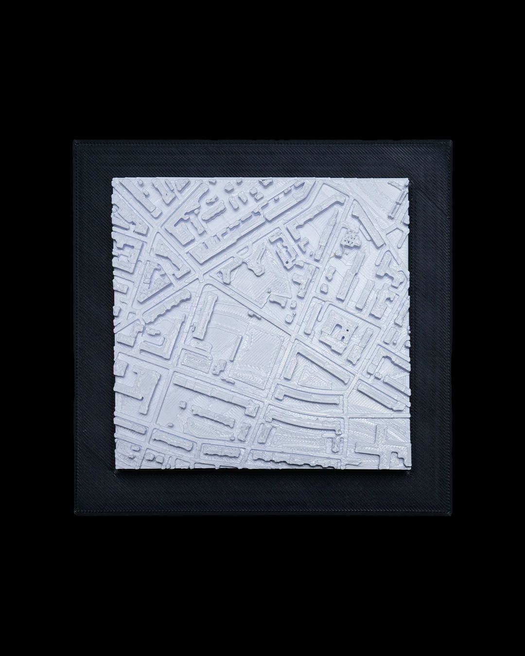 Bern 3D Stadt-Skyline Dekorative minimalistische Wandtafel Schweiz Bern Ta