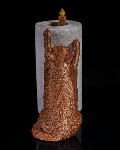 Küchenrollenhalter Katze & Vogel Thema Küchenrollenhalter
