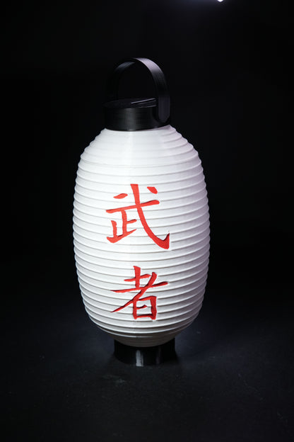 Japan Lampe Ellipse Japanische Laterne Akari Skulptur 10 verschiedene japanische Wortoptionen